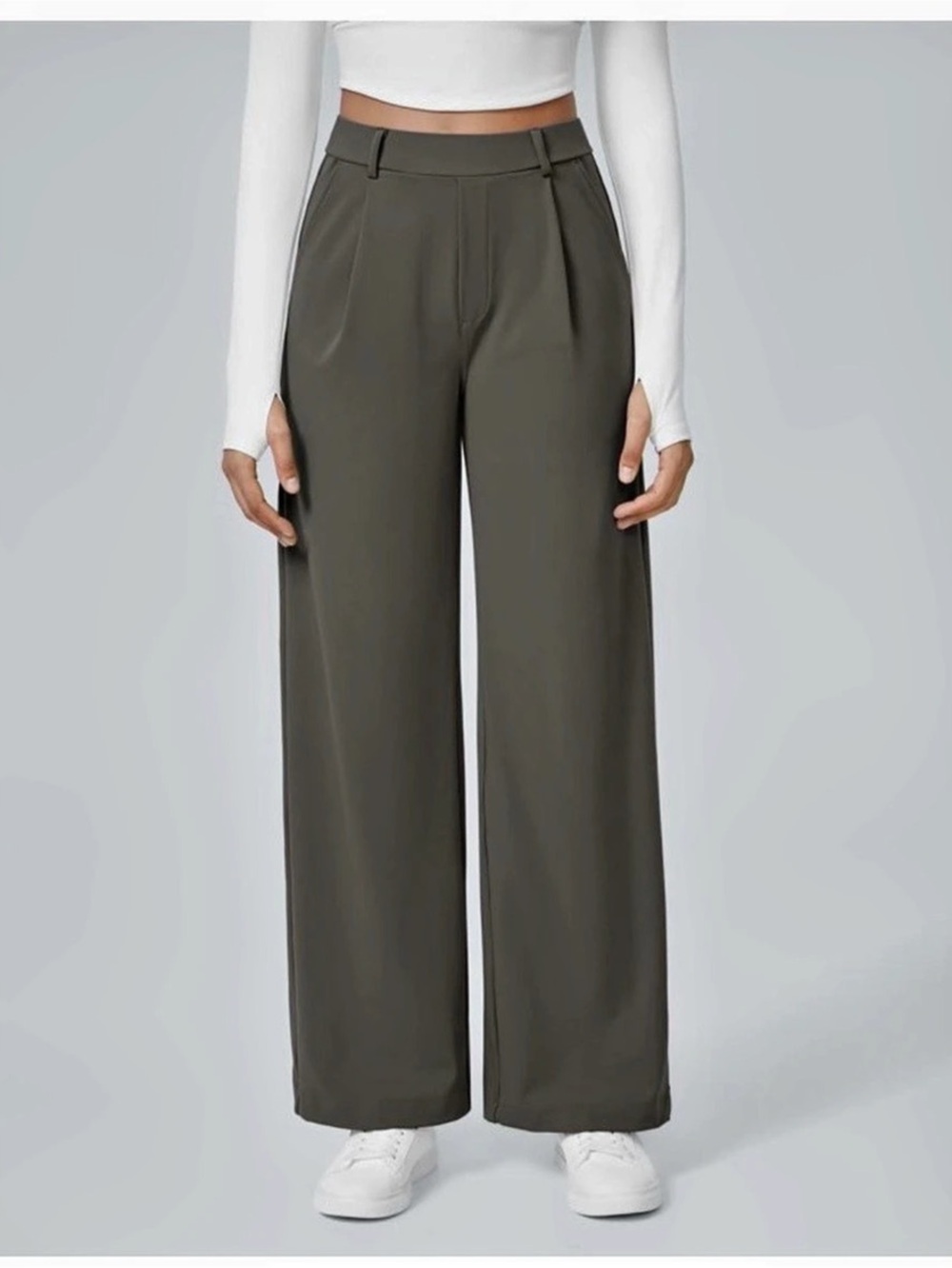 Halara Flex DayStretch High Waisted Pocket Straight Leg Work Pants